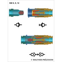 Walther-Pr?zision快速接頭圖紙
