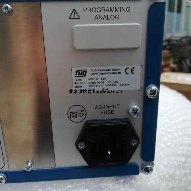 FUG高壓電源HCE 7-12500用于半導體材料和電子管的測試和制造