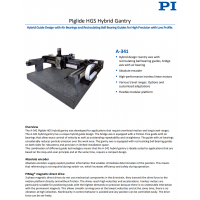 A-341 PIglide HGS混合龍門架 參數簡介