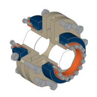 原廠發貨德國stuwe 法蘭耦合將摩擦軸輪轂連接