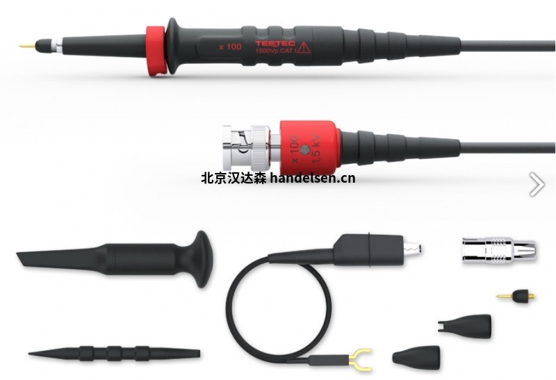 Testec 標準探頭高壓高達2.5KV系列