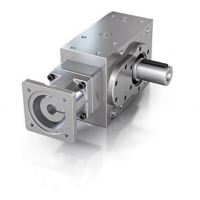 Nidec Graessner 斜齒輪錐齒輪箱，由于使用了準(zhǔn)雙曲面錐齒輪，噪音特別低