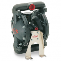 FLUX 氣動隔膜泵，用于泵送磨料介質的隔膜泵