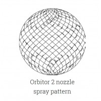 BETE水箱清洗噴嘴HydroWhirl Orbitor 高沖擊力清清潔高沖擊力噴流
