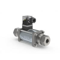 CO-AX 二通同軸直動(dòng)閥MK 10型，具有兩個(gè)或三個(gè)連接和兩個(gè)開關(guān)位置