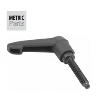 KIPP K0780_F半狗尖可調節塑料手柄外螺紋K0780_E尖頭