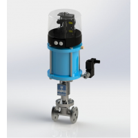 KüHME 快速關閉閥KVF型，堅固耐用的設計，適用于高開關頻率